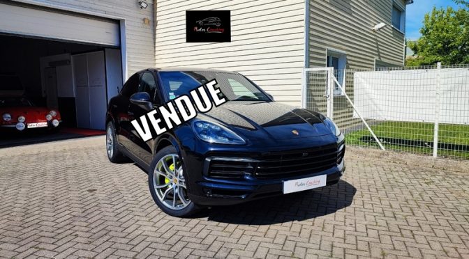 PORSCHE CAYENNE 3 Coupé E-HYBRID 462Ch BVA TIPTRONIC S // 1ère Main // PASM // PDLS + // TOIT PANO // 23 400-€ d’options!