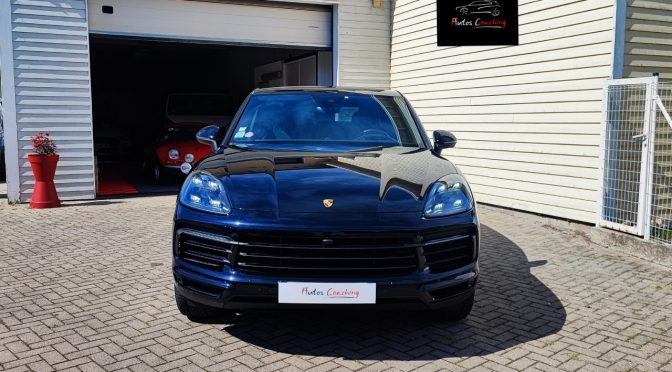 PORSCHE CAYENNE 3 Coupé E-HYBRID 462Ch BVA TIPTRONIC S // 1ère Main // PASM // PDLS + // TOIT PANO // 23 400-€ d’options!