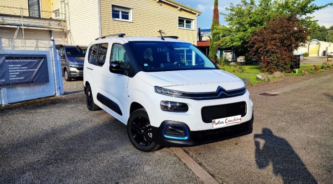 Citroën e-Berlingo XL Boite Auto 136Ch // 1ère Main // 18 000 Kms // TVA RECU // Clim Auto // Camera // Android auto