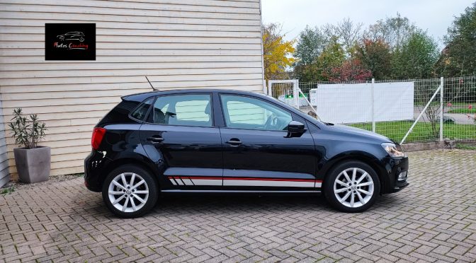 VW POLO 1.2 TSI 90Ch BVM5 HIGHLINE // 1ère Main // Historique complet // CLIM AUTO // REGUL // GPS