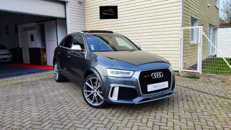 AUDI RS Q3 2.5 Turbo 5 Cylindres 340Ch S-tronic QUATTRO // TOIT PANO // WEBASTO // ATTELAGE // HISTORIQUE COMPLET