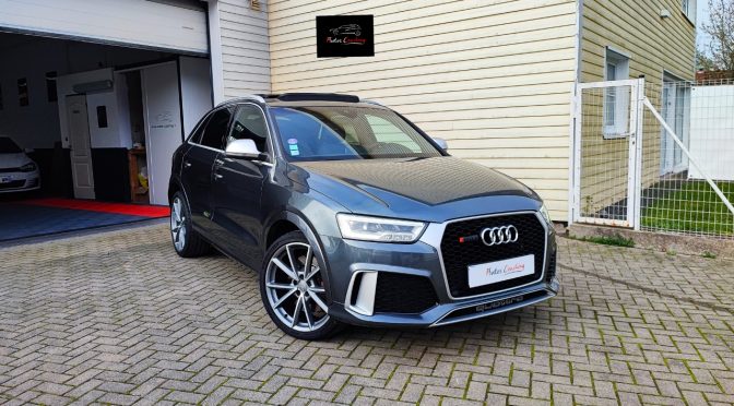 AUDI RS Q3 2.5 Turbo 5 Cylindres 340Ch S-tronic QUATTRO // TOIT PANO // WEBASTO // ATTELAGE // HISTORIQUE COMPLET