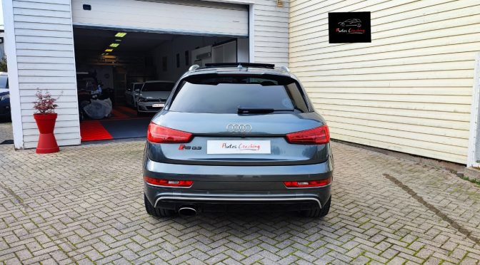 AUDI RS Q3 2.5 Turbo 5 Cylindres 340Ch S-tronic QUATTRO // TOIT PANO // WEBASTO // ATTELAGE // HISTORIQUE COMPLET