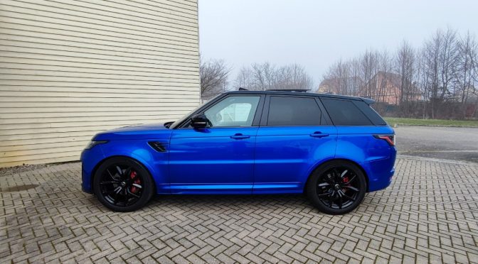 LAND ROVER RANGE ROVER SPORT II (2) 5.0 V8 SUPERCHARGED 575Ch SVR // HISTORIQUE COMPLET LAND ROVER